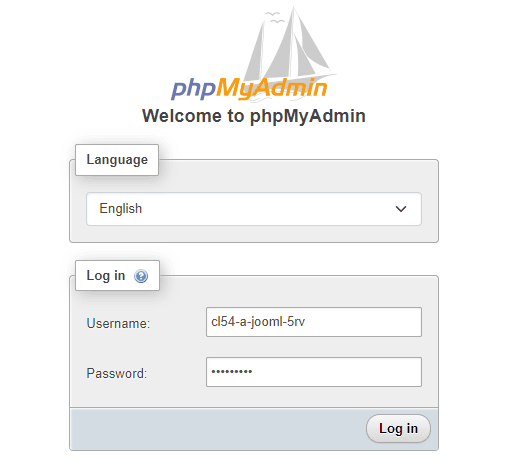 PHPmyadmin login.PNG