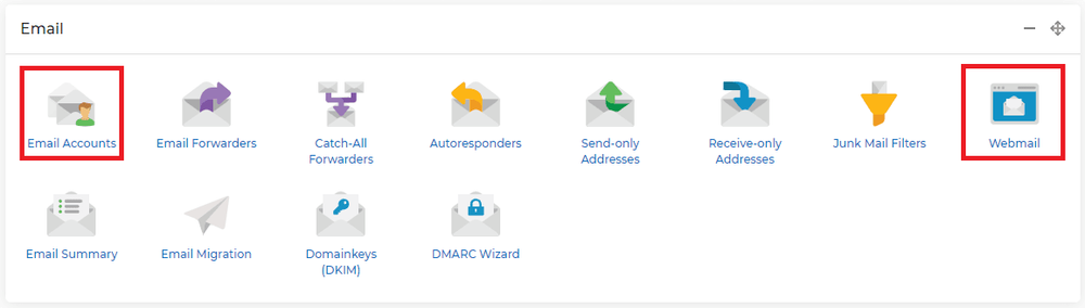 How to access Stackmail – 20i Support Database